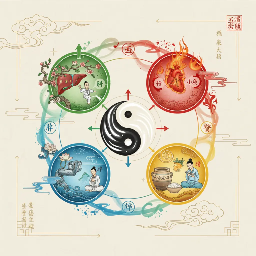 五行平衡 - 五臟六腑