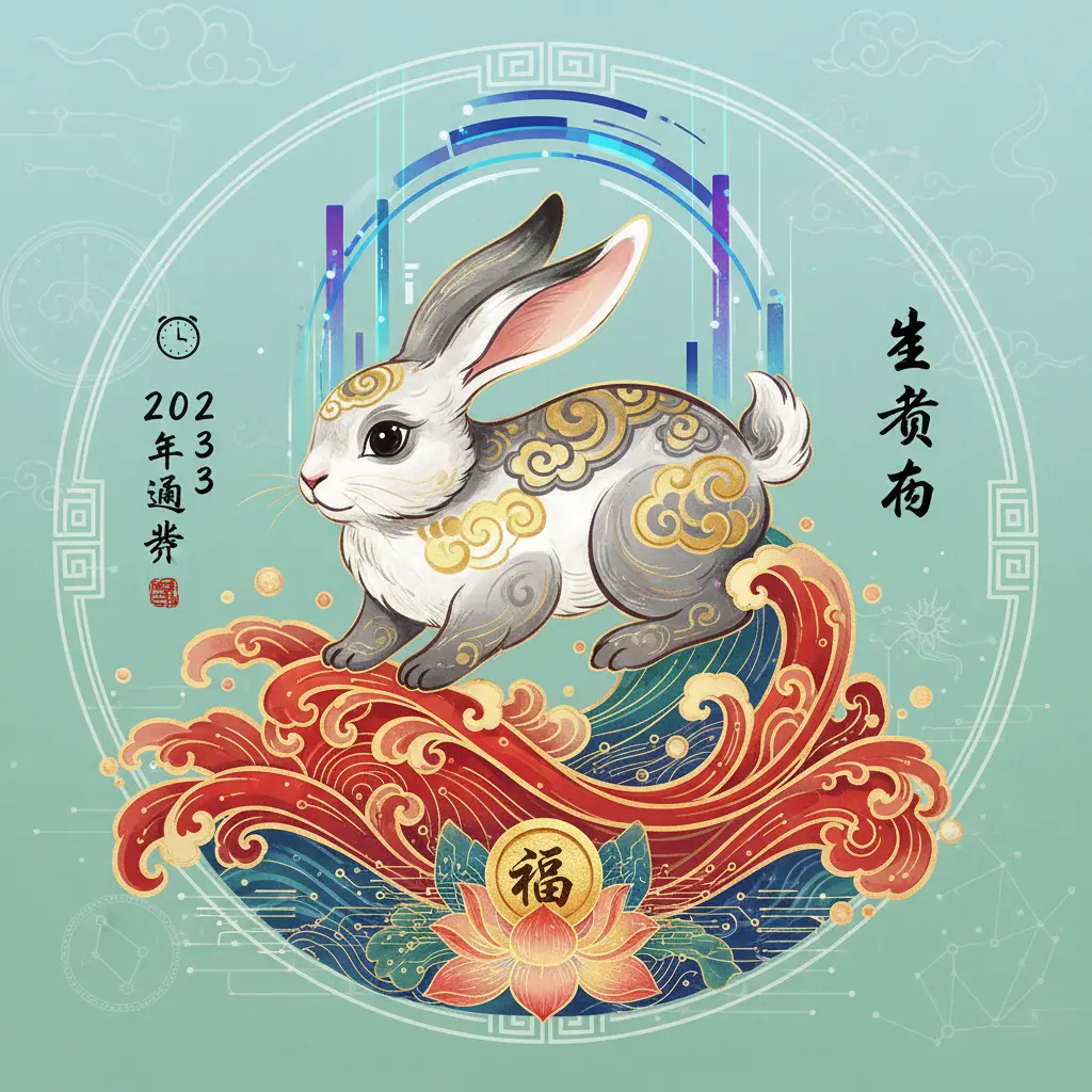 2023年運勢 - 生肖兔