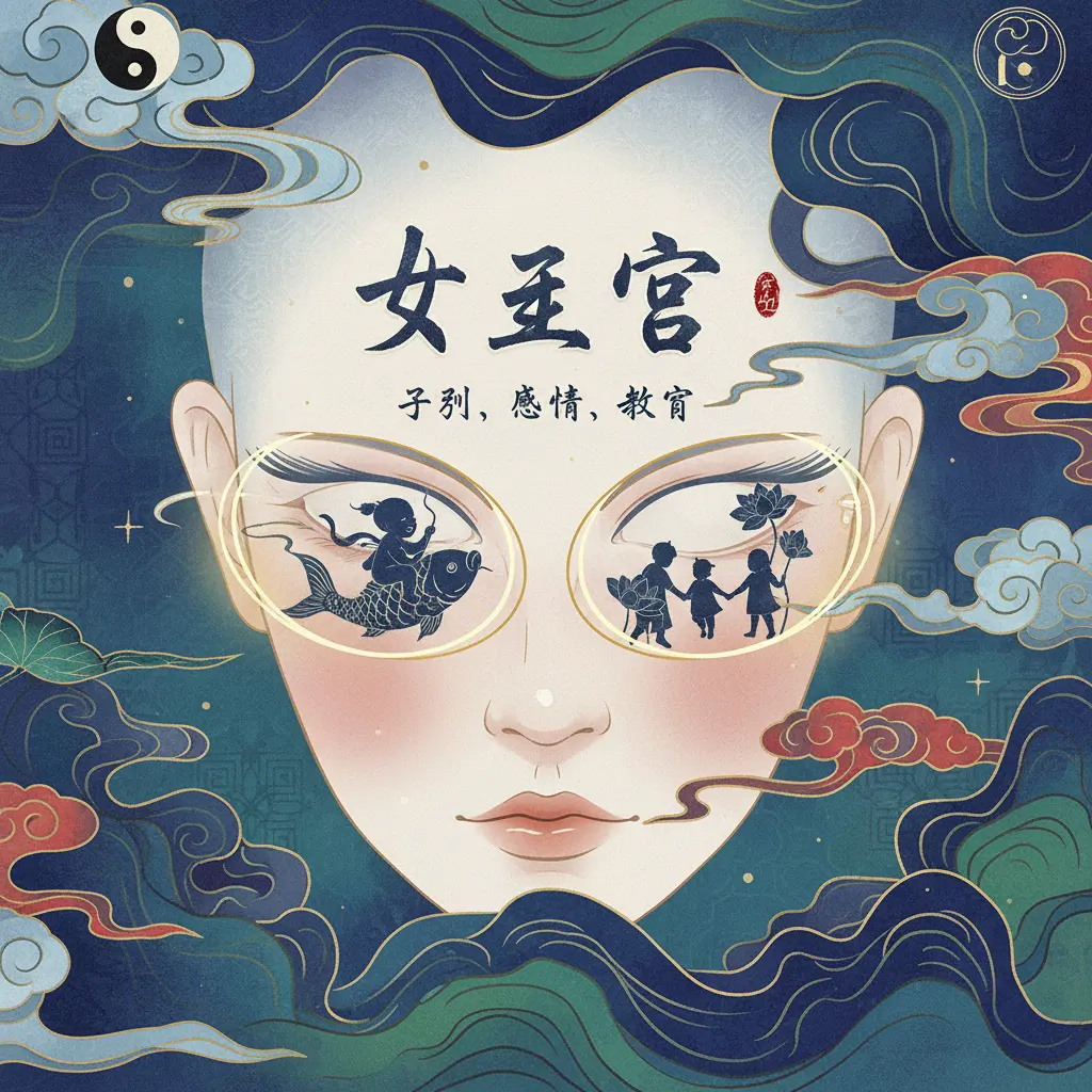 面相學 - 子女宮