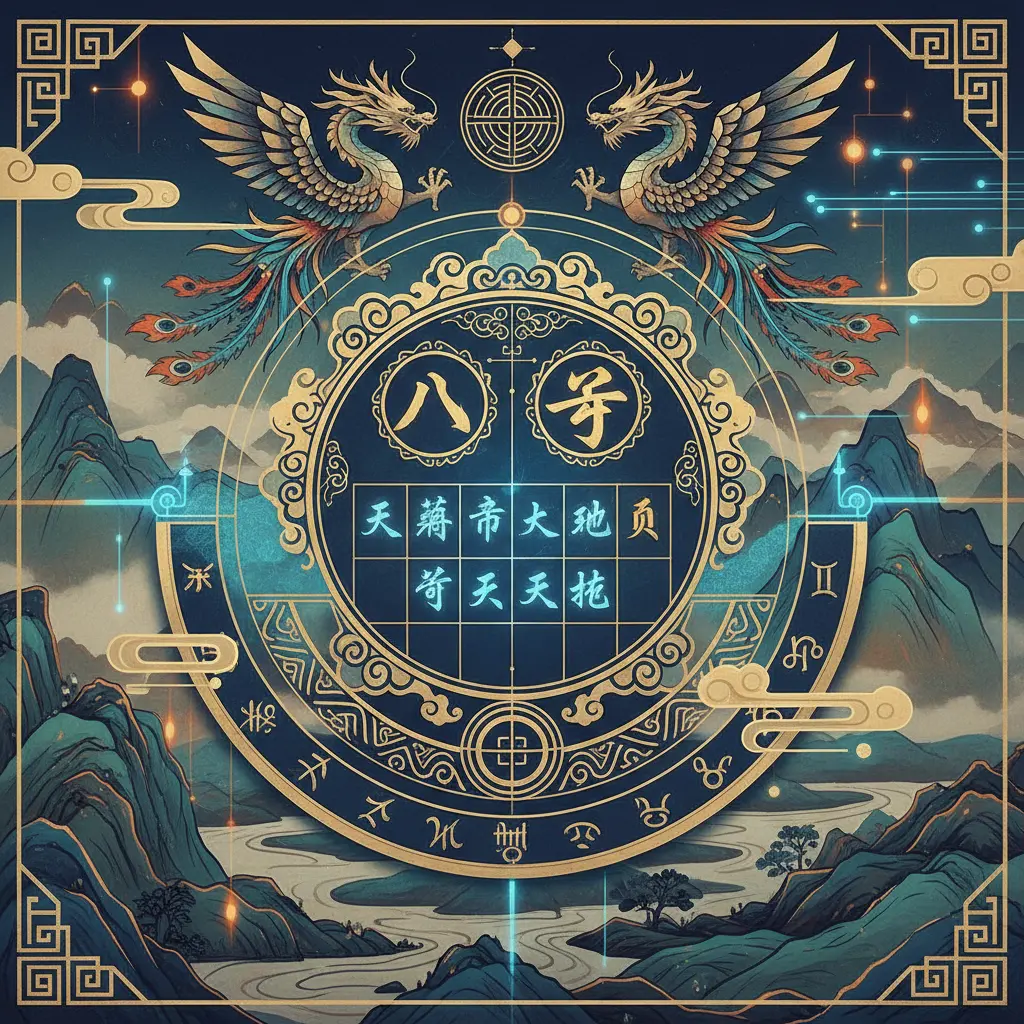 八字 - 八字命盤