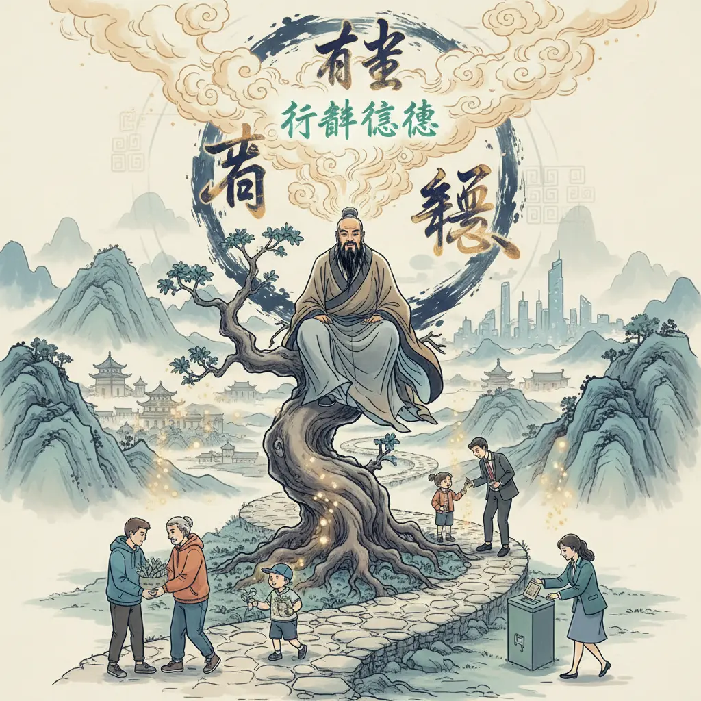 行善積德 - 道德經
