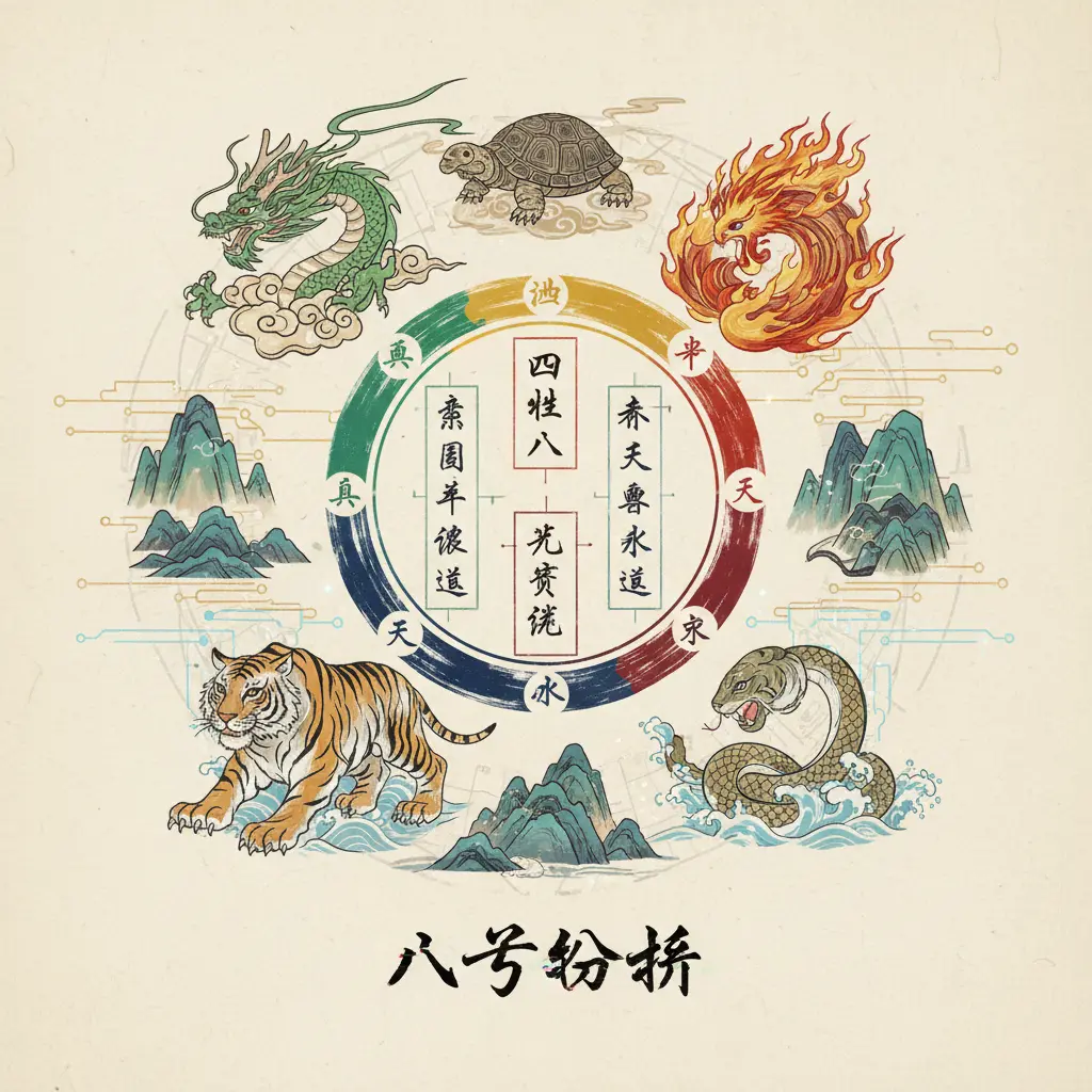 八字分析 - 四柱八字