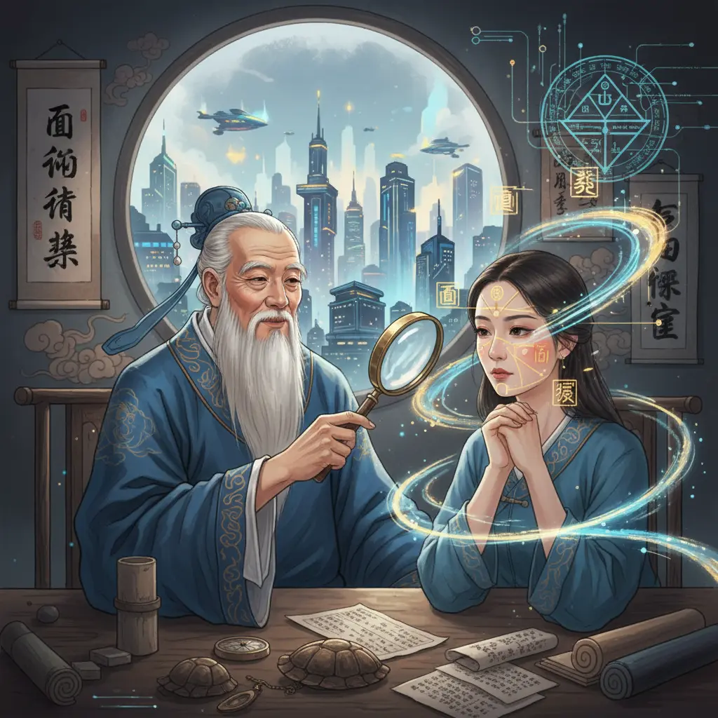 算命師傅 - 面相學