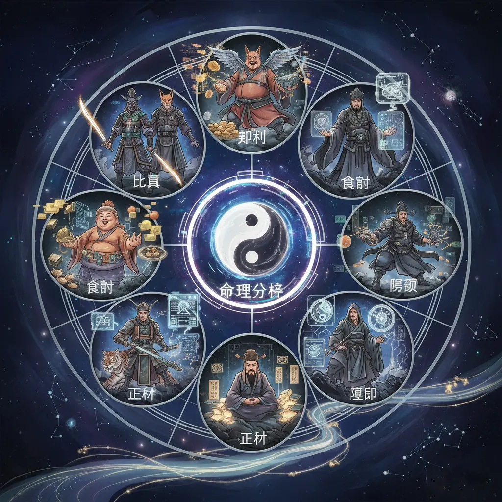 命理分析 - 十神