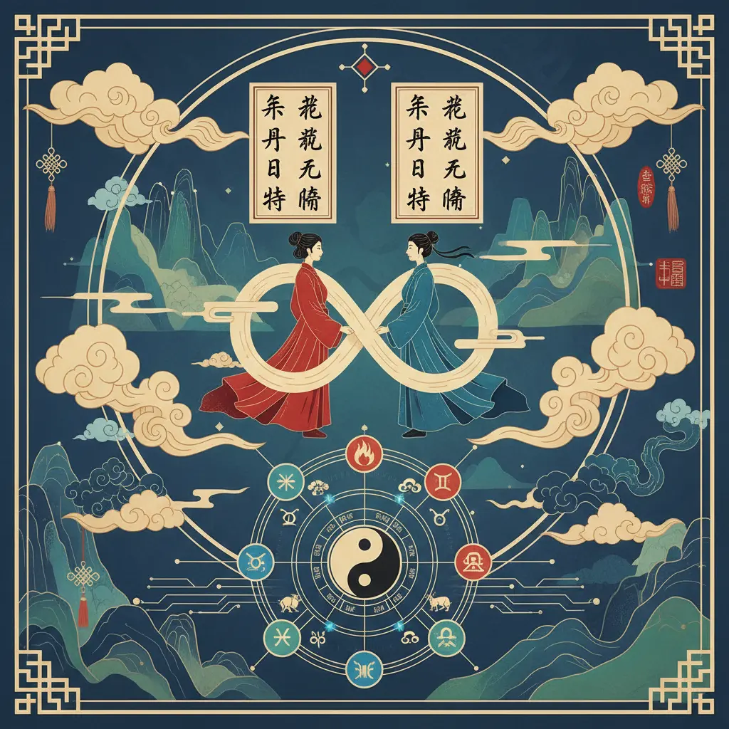 八字 - 八字合盤