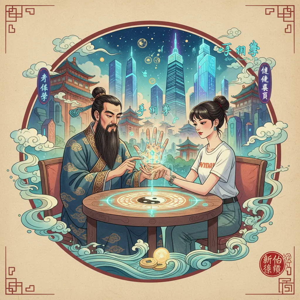 算命師傅 - 手相學