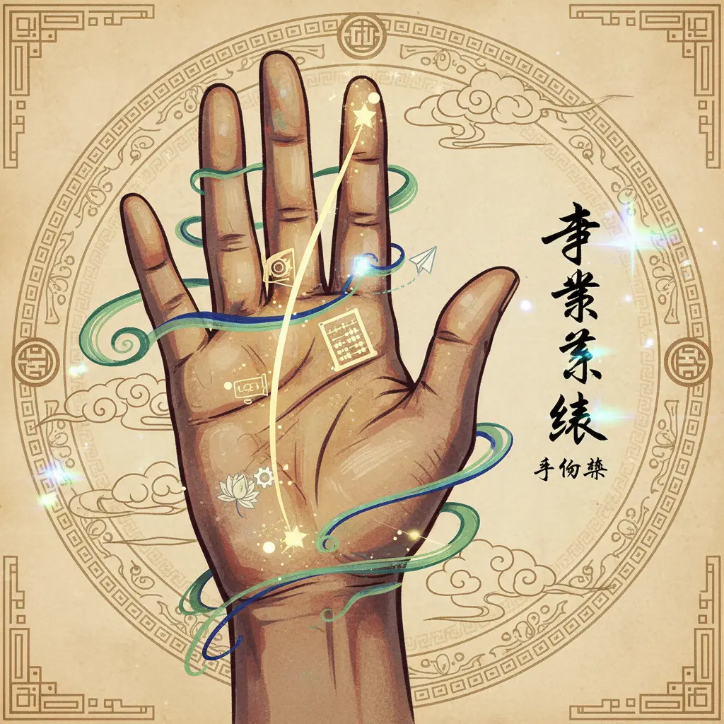手相學 - 事業線