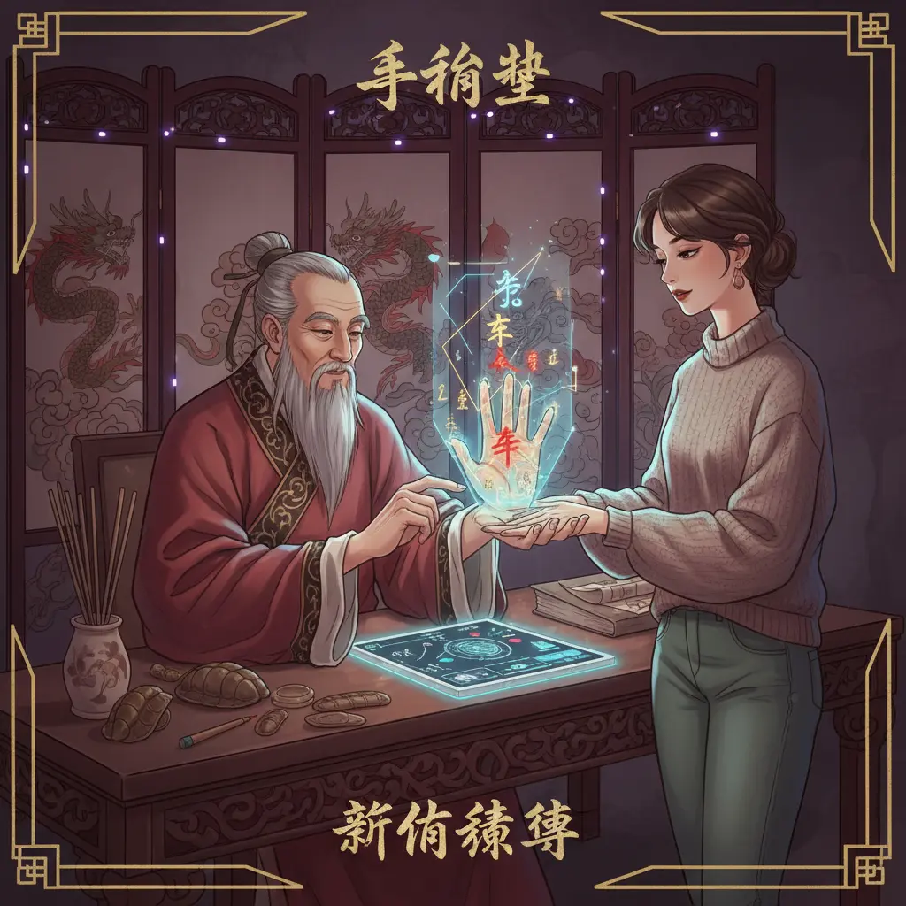 算命師傅 - 手相學